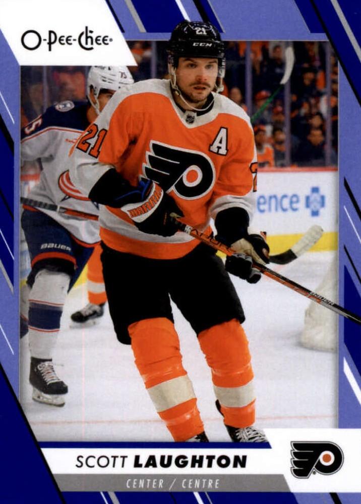 Scott Laughton #99 Philadelphia Flyers | 2023-24 O-Pee-Chee Blue Border