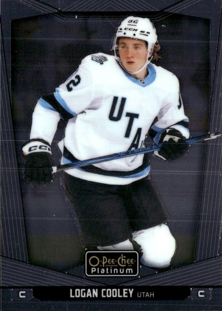 Logan Cooley #99 Utah Hockey Club | 2024-25 O-Pee-Chee Platinum