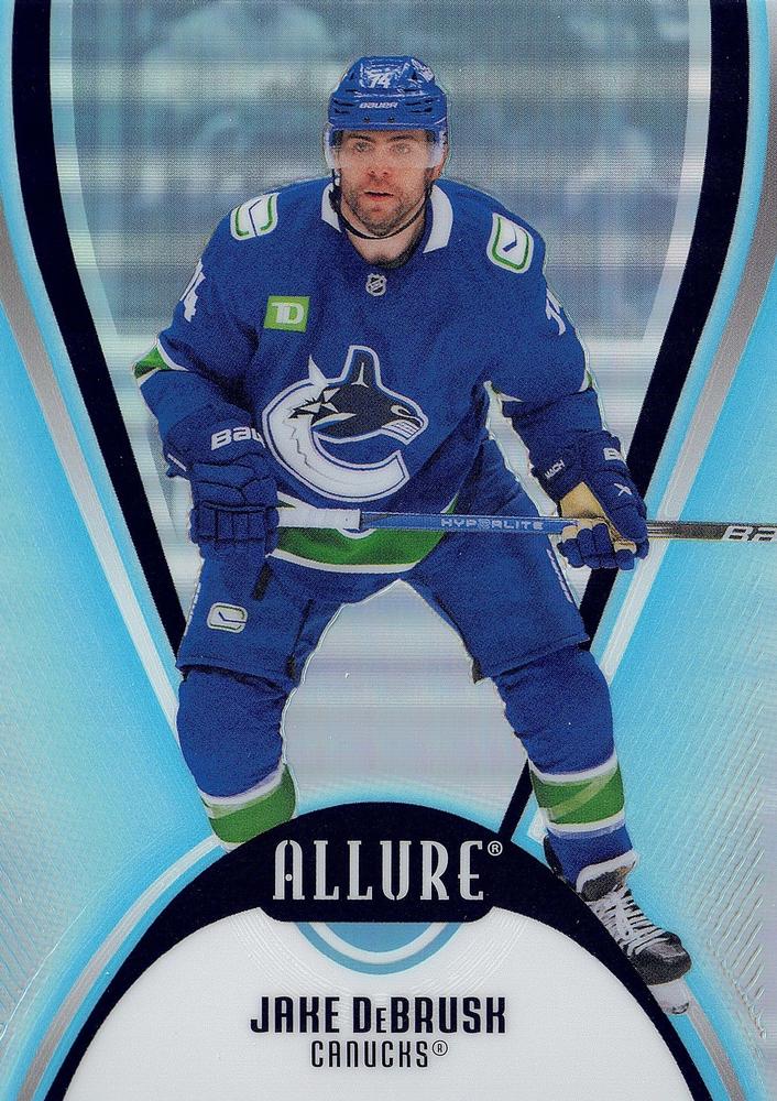 Jake DeBrusk #99 Vancouver Canucks | 2025-26 Upper Deck Allure