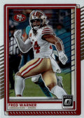 Fred Warner #99 San Francisco 49ers | 2025 Donruss Optic | NFL Football