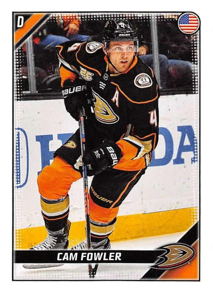 Cam Fowler #9 Anaheim Ducks | 2019-20 Topps NHL Sticker Collection