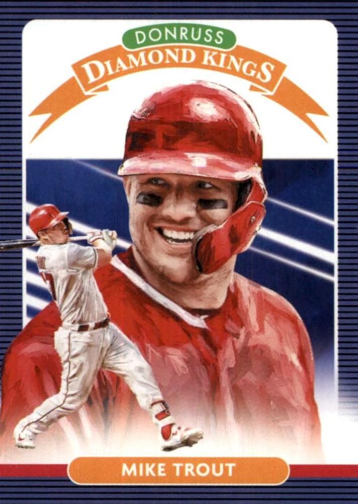 Mike Trout #9 Los Angeles Angels | 2020 Donruss