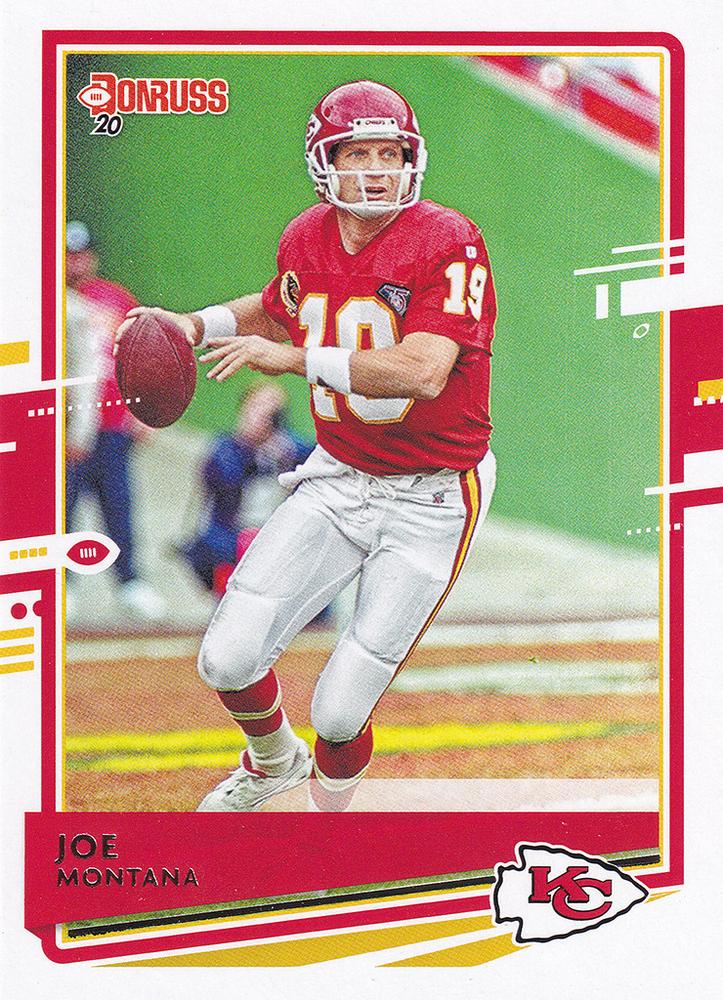 Joe Montana #9 Kansas City Chiefs | 2020 Panini Donruss | NFL Football