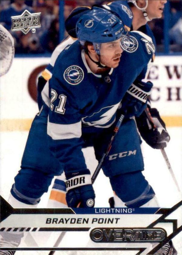 Brayden Point #9 Tampa Bay Lightning | 2020-21 Upper Deck Overtime