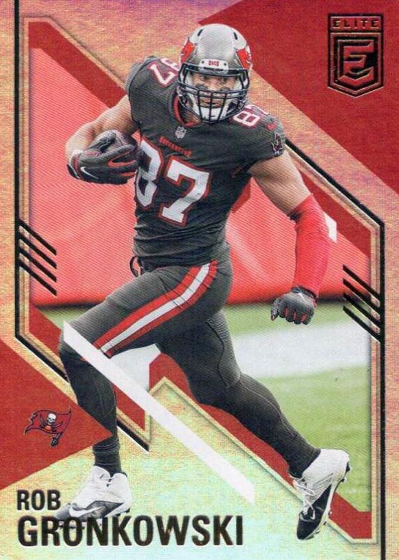 Rob Gronkowski #9 Tampa Bay Buccaneers | 2021 Donruss Elite | NFL Football