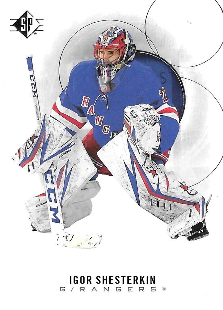 Igor Shesterkin #9 New York Rangers | 2020-21 SP