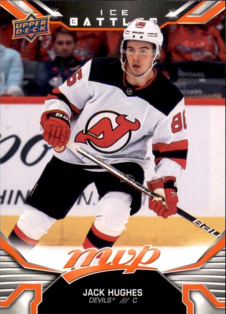 Jack Hughes #9 New Jersey Devils | 2022-23 Upper Deck MVP Ice Battles