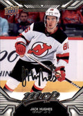 Jack Hughes #9 New Jersey Devils | 2022-23 Upper Deck MVP Silver Script