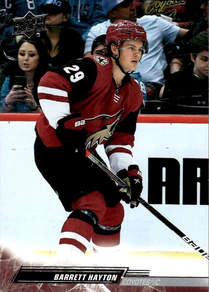 Barrett Hayton #9 Arizona Coyotes | 2022-23 Upper Deck
