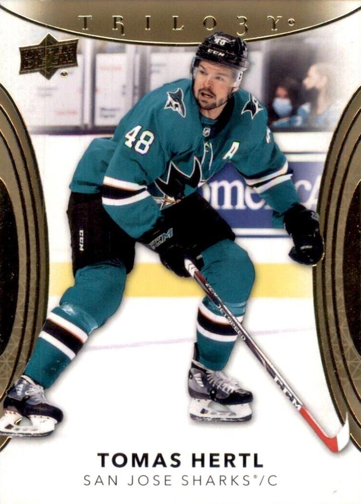 Tomas Hertl #9 San Jose Sharks | 2022-23 Upper Deck Trilogy