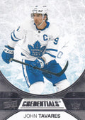 John Tavares #9 Toronto Maple Leafs | 2021-22 Upper Deck Credentials