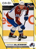 Nathan MacKinnon #9 Colorado Avalanche | 2023-24 O-Pee-Chee Yellow Border