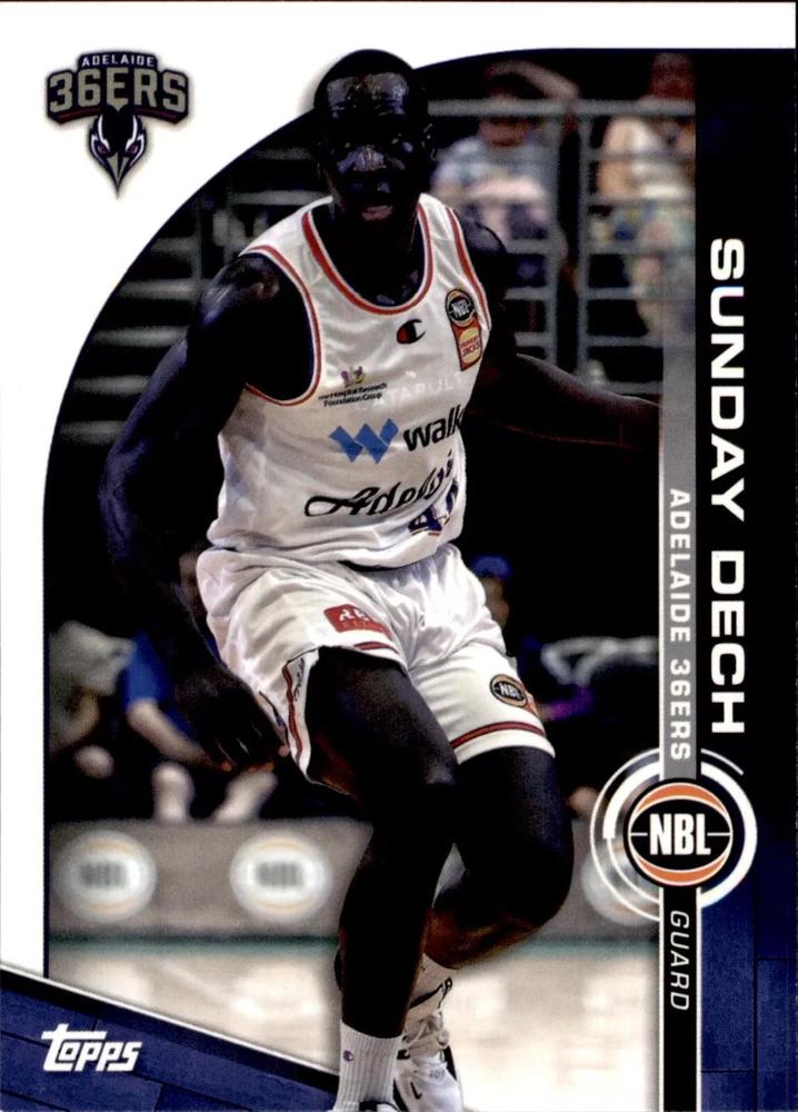Sunday Dech #9 Adelaide 36ers | 2023-24 Topps NBL
