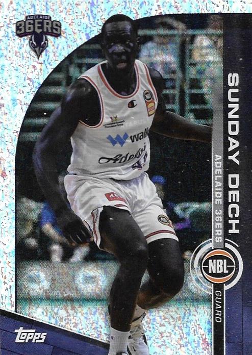 Sunday Dech #9 Adelaide 36ers | 2023-24 Topps NBL - Opal Parallel
