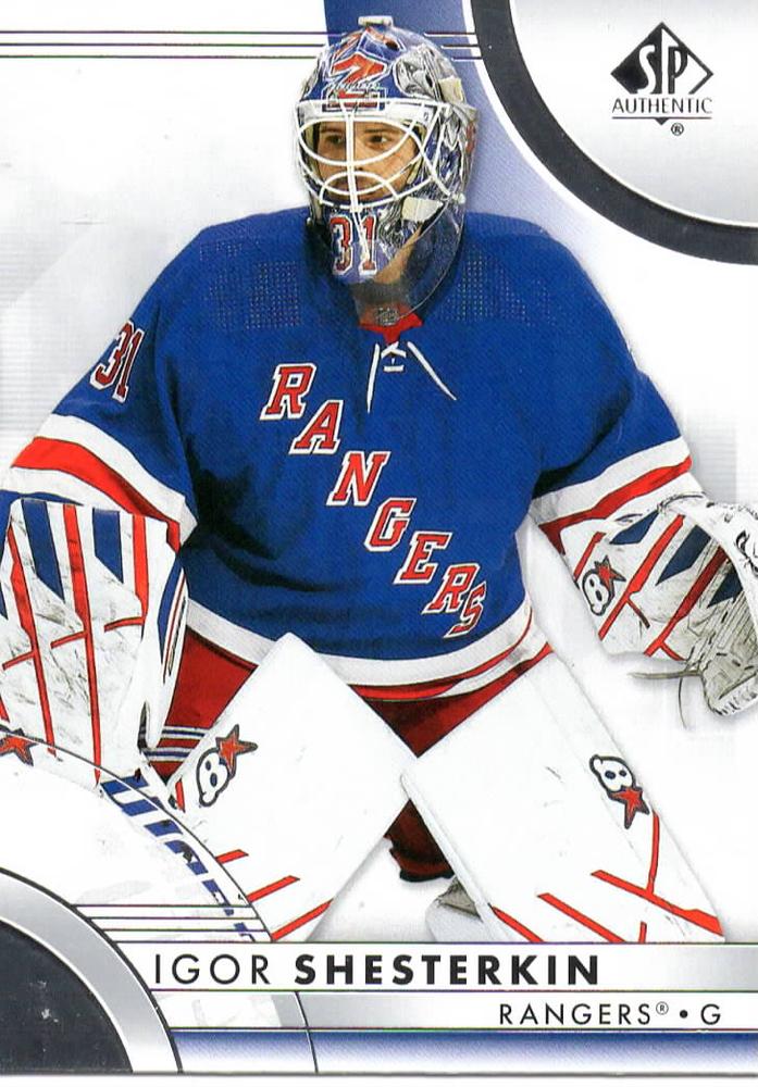 Igor Shesterkin #9 New York Rangers | 2023-24 SP Authentic