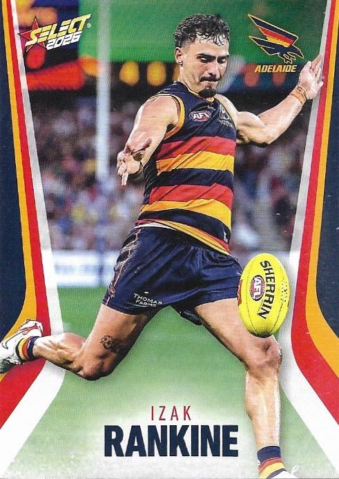 Izak Rankine #9 Adelaide Crows | 2026 Select AFL Footy Stars
