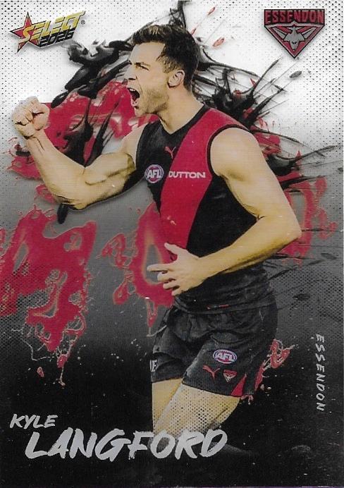 Kyle Langford #A24 Essendon Bombers | 2026 Select AFL Footy Stars - Adrenaline