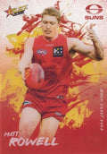 Matt Rowell #A45 Gold Coast Suns | 2026 Select AFL Footy Stars - Adrenaline