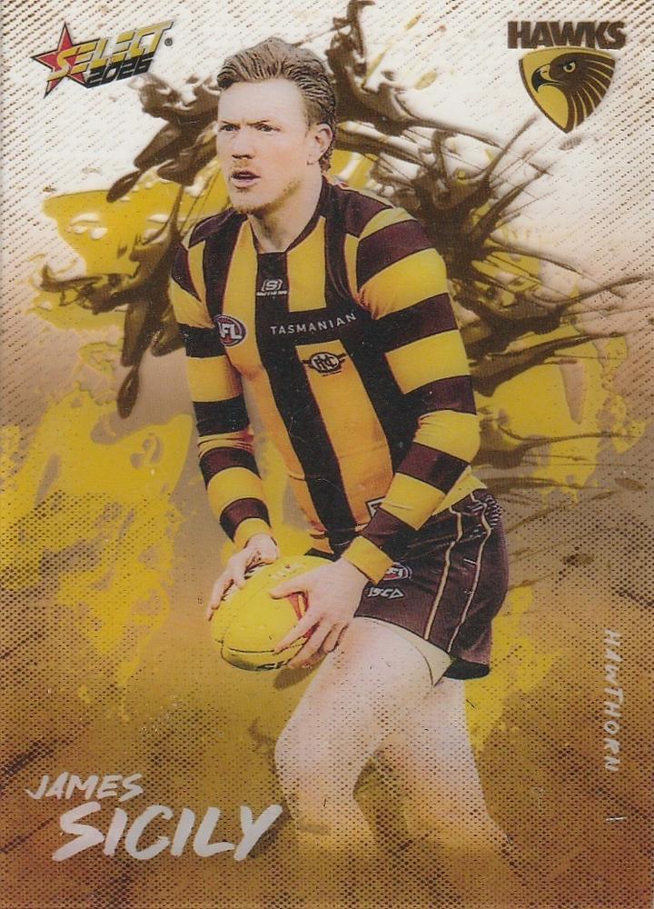 James Sicily #A49 Hawthorn Hawks | 2026 Select AFL Footy Stars - Adrenaline