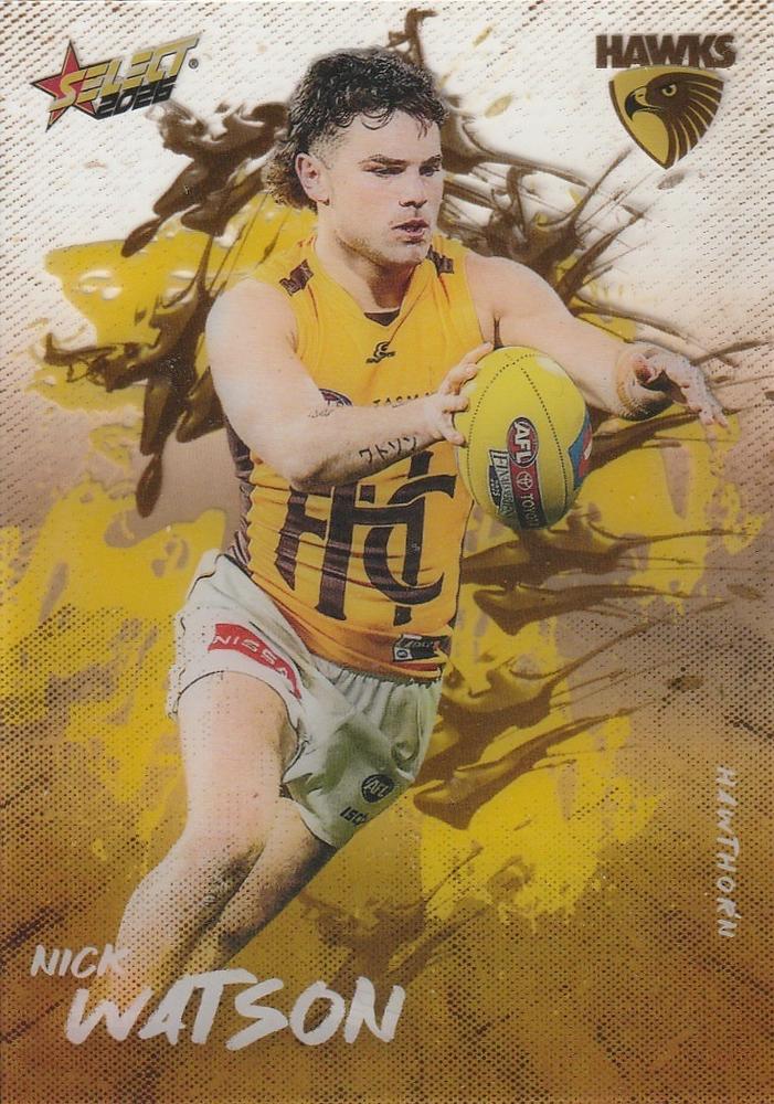 Nick Watson #A50 Hawthorn Hawks | 2026 Select AFL Footy Stars - Adrenaline