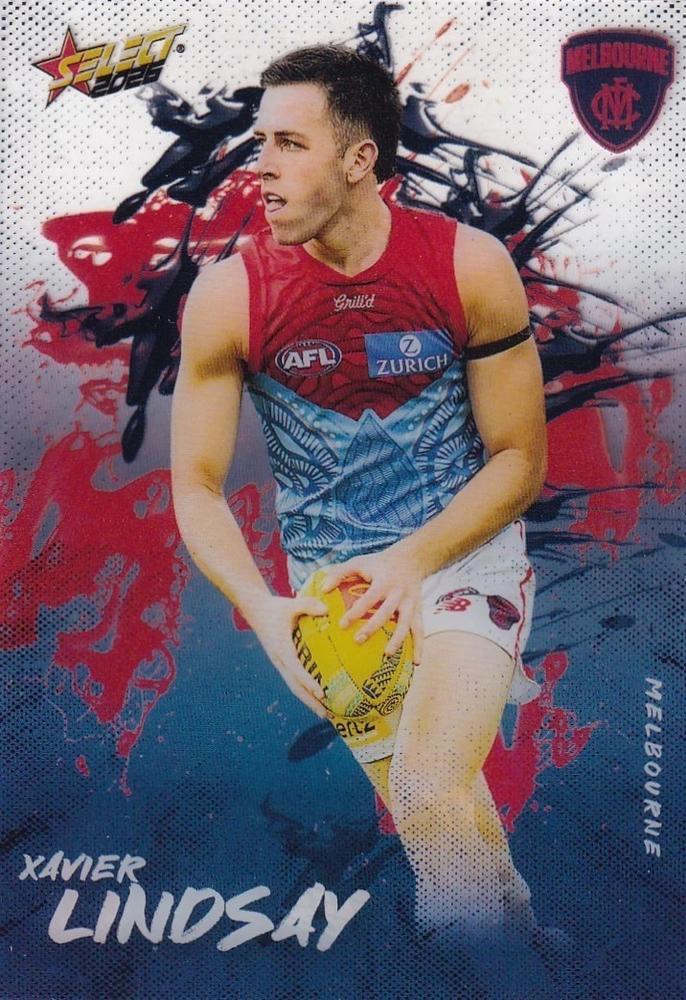 Xavier Lindsay #A52 Melbourne Demons | 2026 Select AFL Footy Stars - Adrenaline