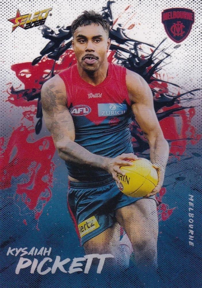 Kysaiah Pickett #A53 Melbourne Demons | 2026 Select AFL Footy Stars - Adrenaline