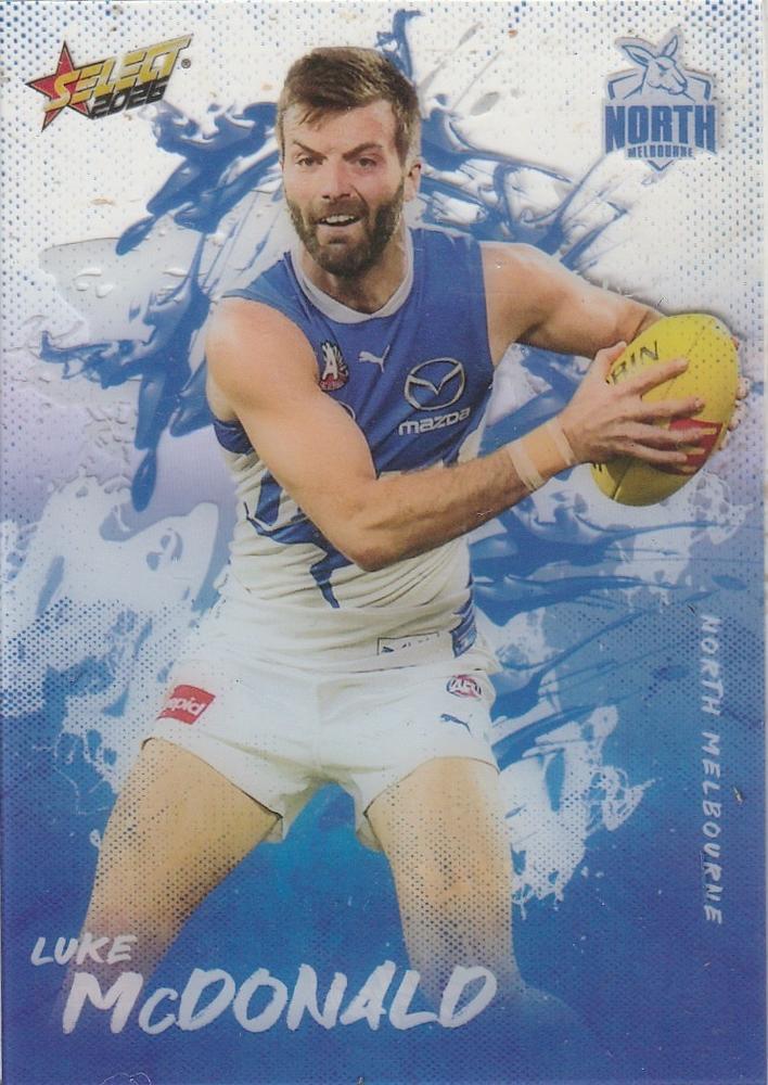 Luke Mcdonald #A57 North Melbourne Kangaroos | 2026 Select AFL Footy Stars - Adrenaline