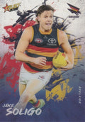 Jake Soligo #A5 Adelaide Crows | 2026 Select AFL Footy Stars - Adrenaline