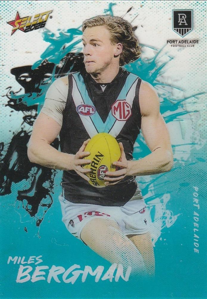 Miles Bergman #A61 Port Adelaide Power | 2026 Select AFL Footy Stars - Adrenaline
