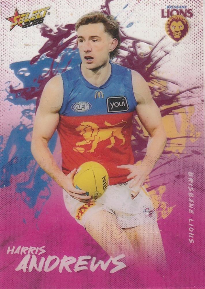 Harris Andrews #A6 Brisbane Lions | 2026 Select AFL Footy Stars - Adrenaline