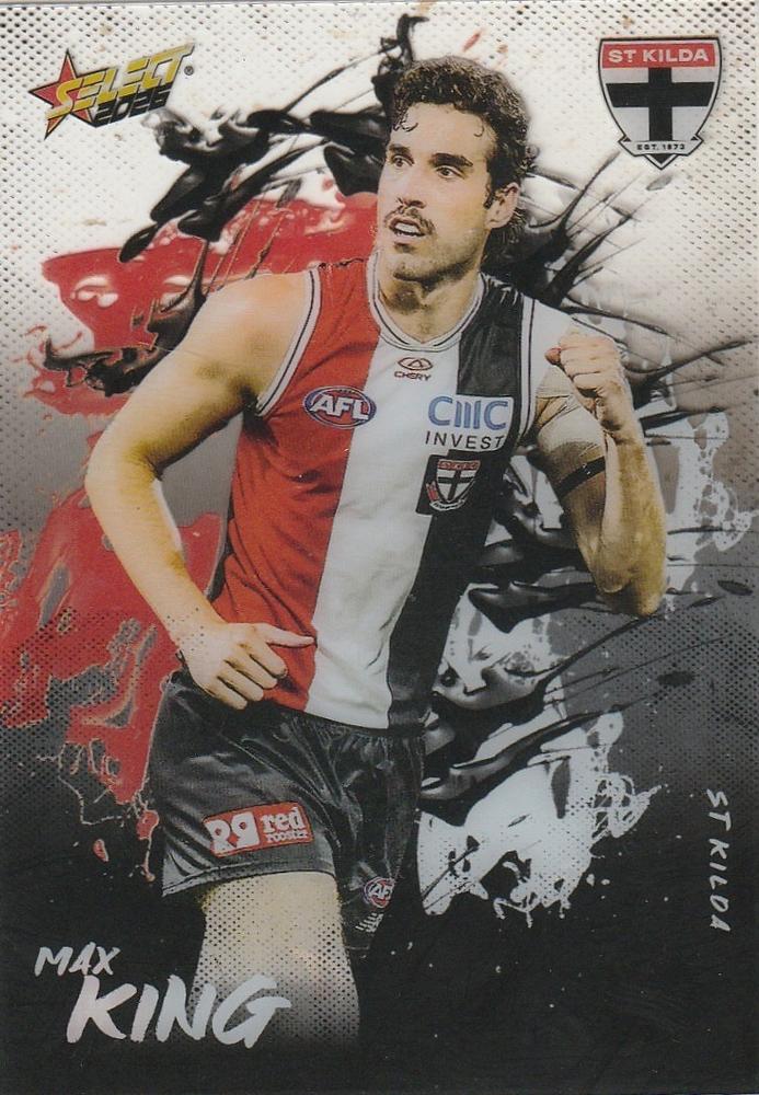 Max King #A71 St. Kilda Saints | 2026 Select AFL Footy Stars - Adrenaline