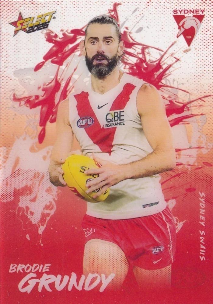 Brodie Grundy #A76 Sydney Swans | 2026 Select AFL Footy Stars - Adrenaline