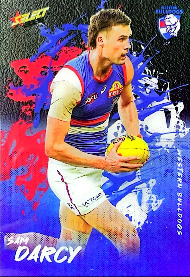Sam Darcy #A87 Western Bulldogs | 2026 Select AFL Footy Stars - Adrenaline