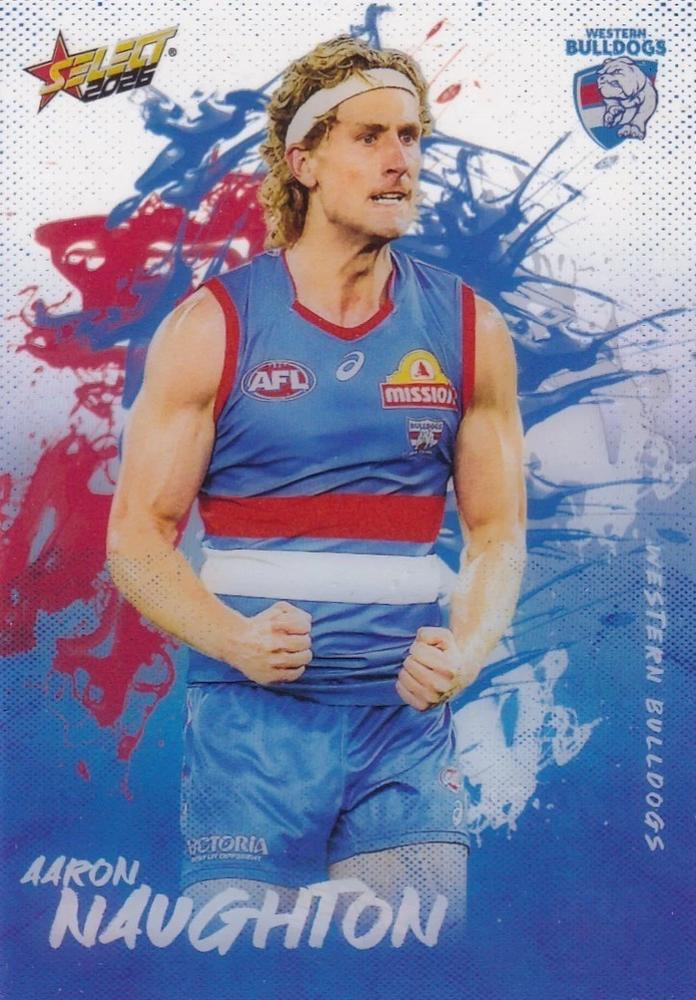 Aaron Naughton #A88 Western Bulldogs | 2026 Select AFL Footy Stars - Adrenaline