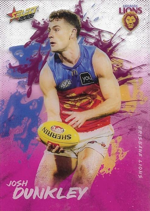 Josh Dunkley #A9 Brisbane Lions | 2026 Select AFL Footy Stars - Adrenaline
