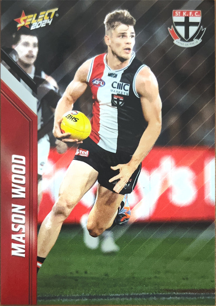Mason Wood #150 St. Kilda Saints | 2024 Select AFL Footy Stars