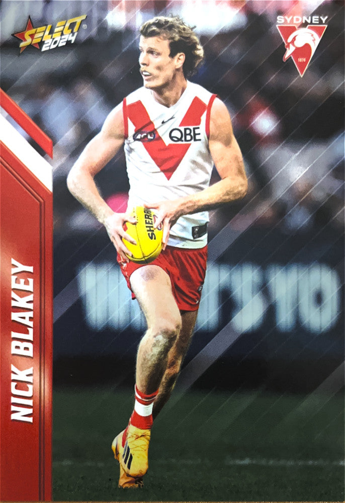 Nick Blakey #151 Sydney Swans | 2024 Select AFL Footy Stars