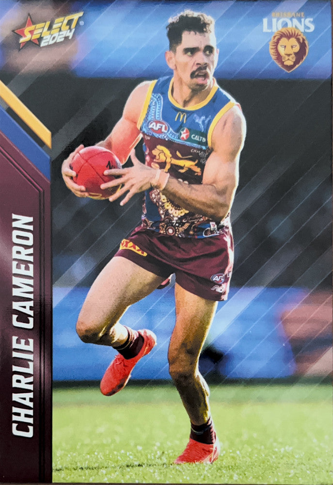 Charlie Cameron #14 Brisbane Lions | 2024 Select AFL Footy Stars