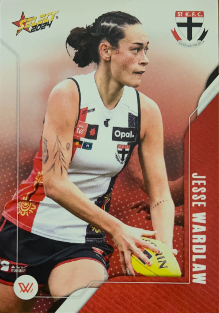 Jesse Wardlaw #225 St. Kilda Saints | 2024 Select AFL Footy Stars