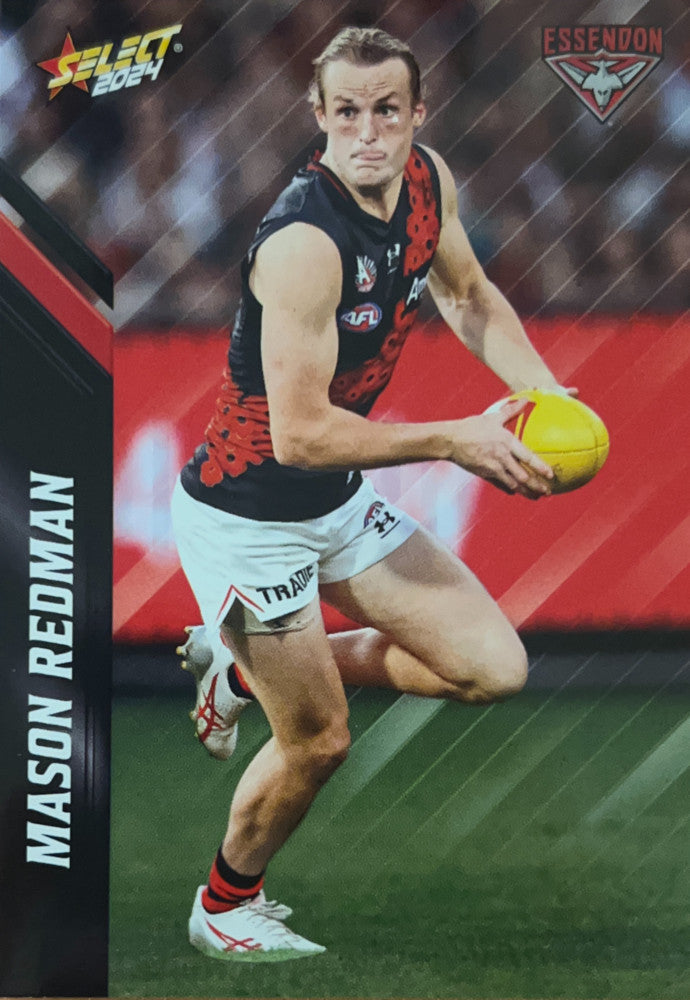 Mason Redman #49 Essendon Bombers | 2024 Select AFL Footy Stars