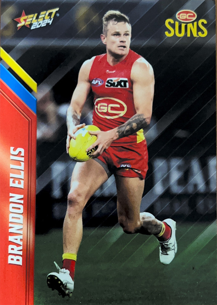 Brandon Ellis #83 Gold Coast Suns | 2024 Select AFL Footy Stars