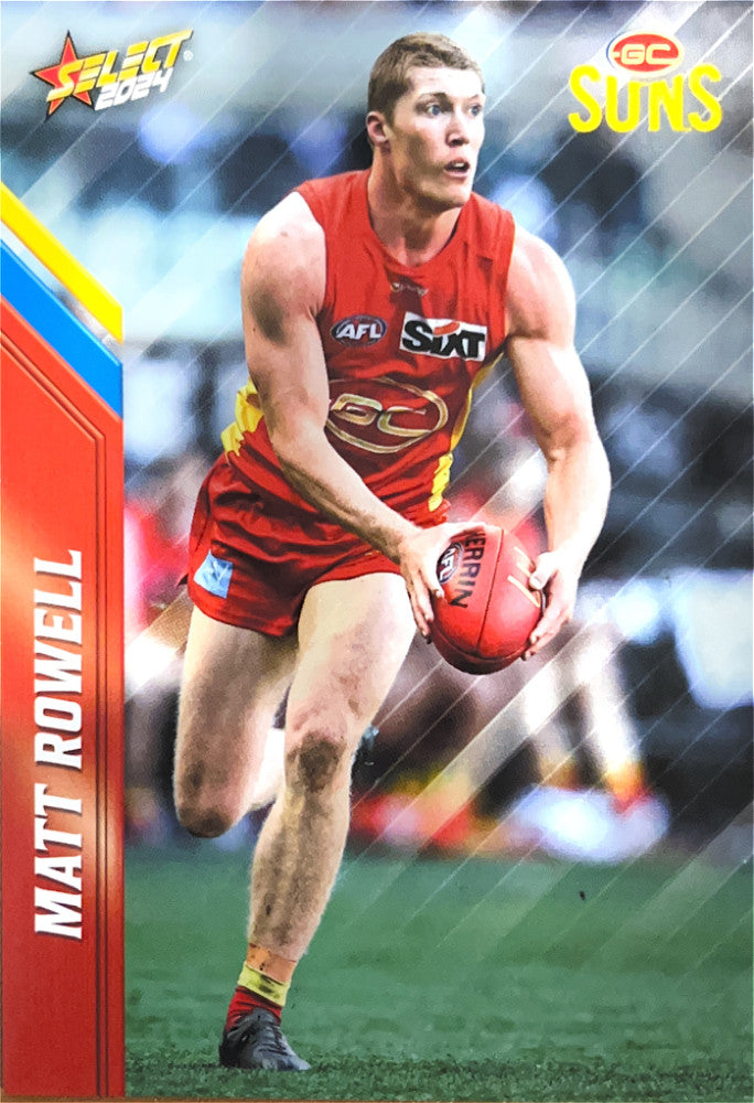 Matt Rowell #87 Gold Coast Suns | 2024 Select AFL Footy Stars