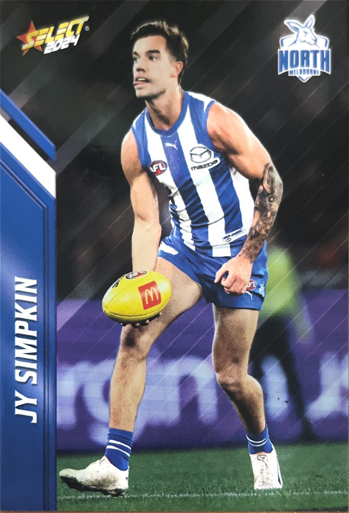 Jy Simpkin #118 North Melbourne Kangaroos | 2024 Select AFL Footy Stars