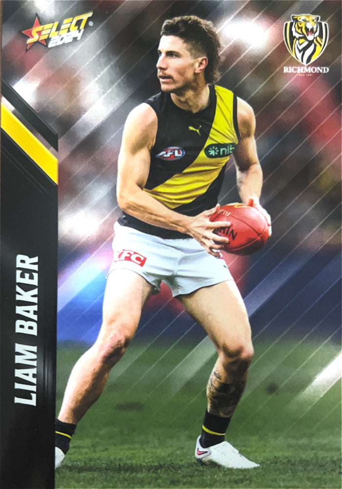 Liam Baker #131 Richmond Tigers | 2024 Select AFL Footy Stars