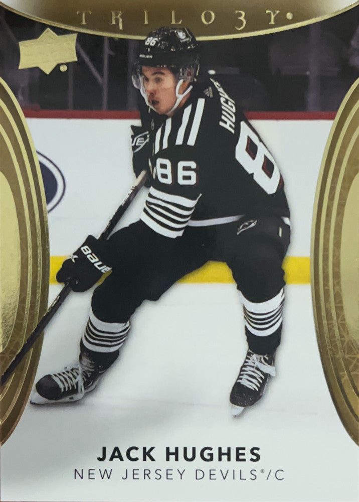 Jack Hughes #55 New Jersey Devils | 2022-23 Upper Deck Trilogy