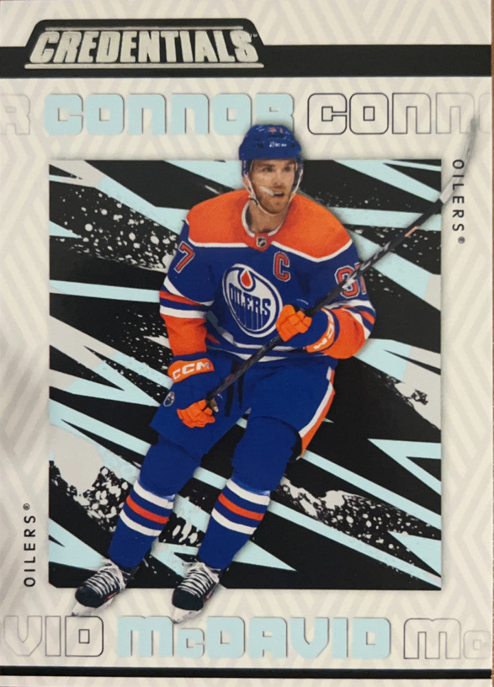 Connor McDavid #32 Edmonton Oilers | 2023-24 Upper Deck Credentials