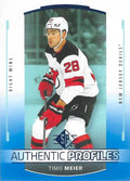 Timo Meier #AP-10 New Jersey Devils | 2025-26 SP Hockey - Authentic Profiles Blue