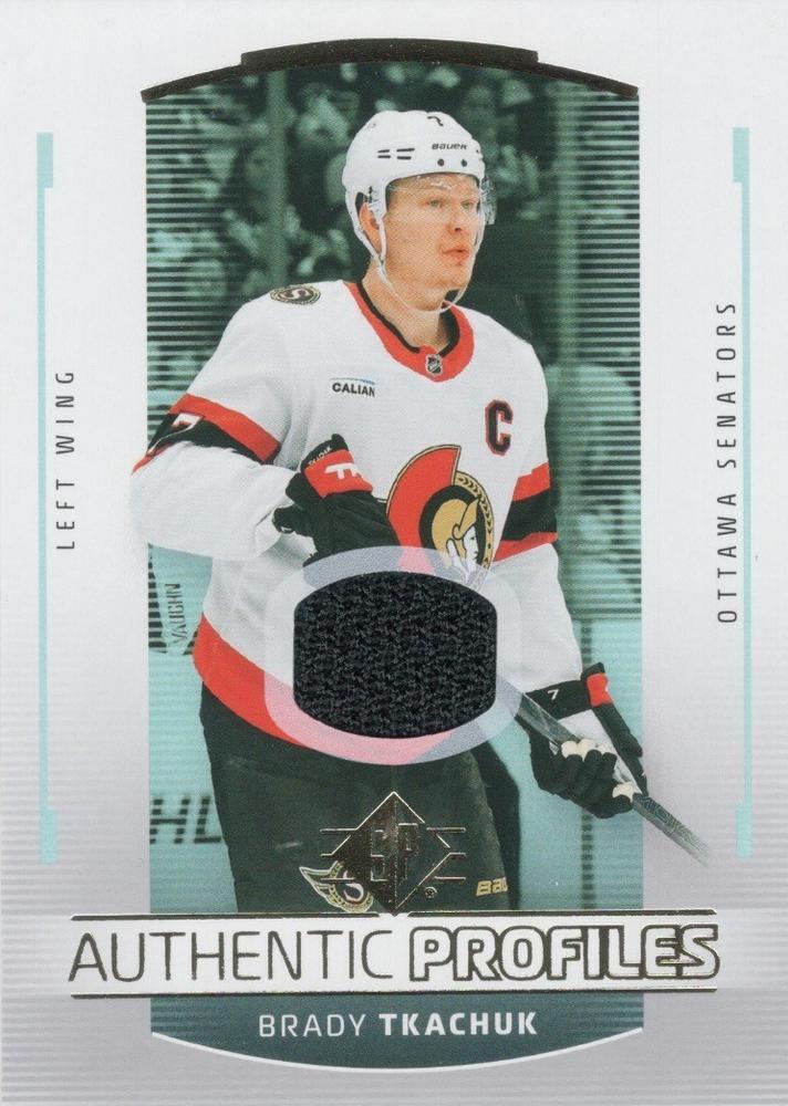 Brady Tkachuk #AP-12 Ottawa Senators | 2025-26 SP Hockey - Authentic Profiles Jersey