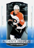 Matvei Michkov #AP-13 Philadelphia Flyers | 2025-26 SP Hockey - Authentic Profiles Blue