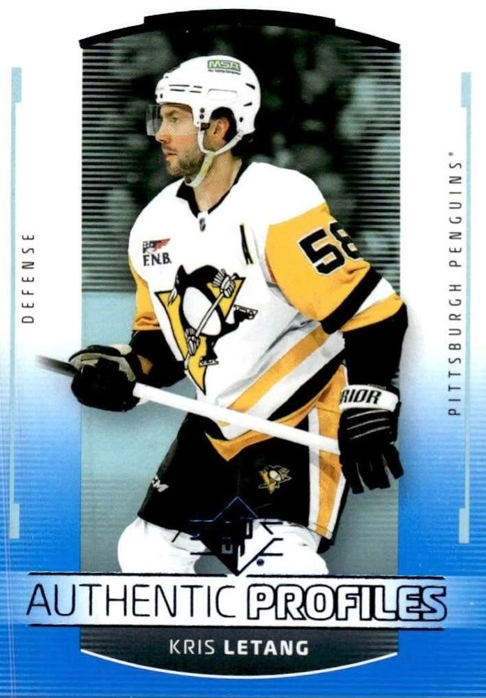 Kris Letang #AP-14 Pittsburgh Penguins | 2025-26 SP Hockey - Authentic Profiles Blue